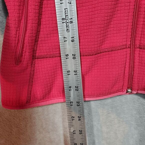 Nike Jacket Womens Small Pink Waffle Fleece Acg Therma Astylar Hood Full Zip Vtg - Picture 4 of 10
